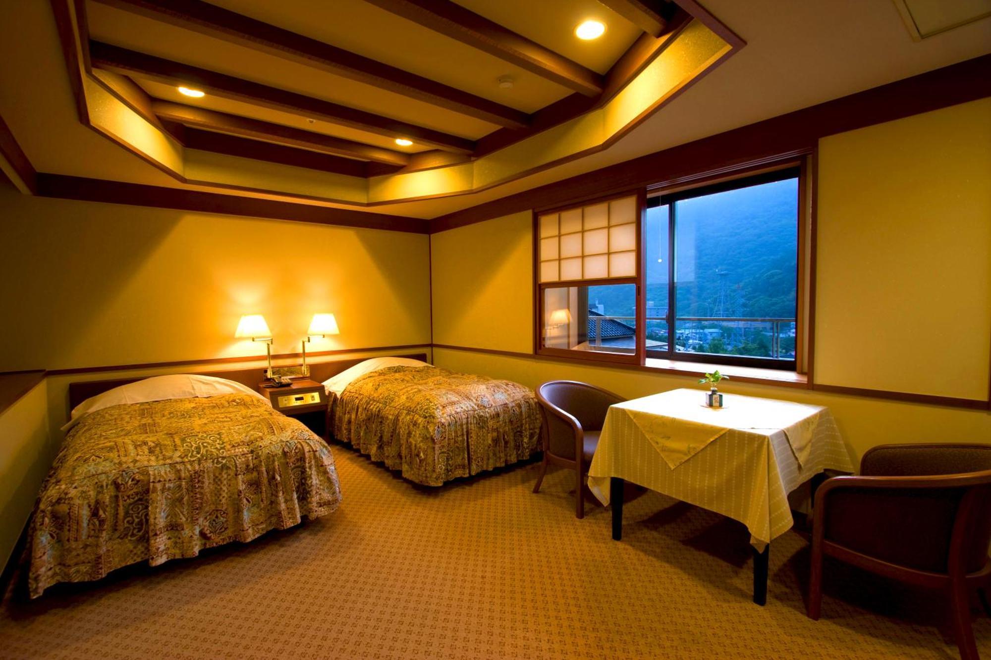 Tachibanaya Hotell Tsuruoka Rum bild